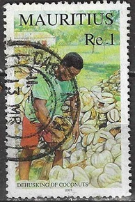 Mauricio #944  2001 "Pelando cocos"