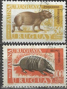 Uruguay  #363 - C364  1970