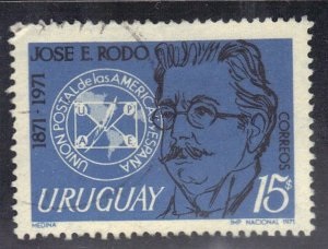 Uruguay  #798  1971  "José enrique Godó"