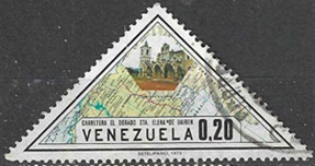 Venezuela  #1044   1973  "Carretera el Dorado - Sta. Helena"