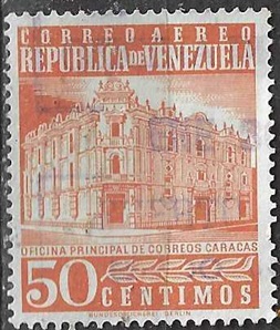 Venezuela #709 1958 "Oficina de correos"