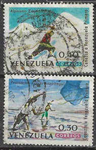 Venezuela  #863 - 864   1964  "Conozca a Venezuela"