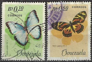 Venezuela #890 - 891 1966