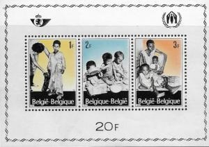 Belgica #B806 1967 H.S. Nueva "Ayuda a los refugiados"