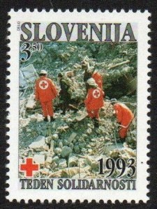 Eslovenia  #RA5  1993 Serie completa Nueva NH "Cuerpos de rescate de la Cruz Roja"