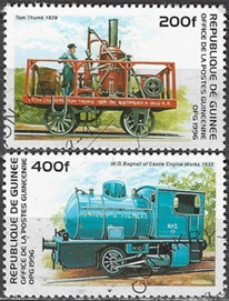 Guinea #1354 y #1357 1996