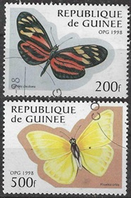 Guinea #1424 y #1429 1998