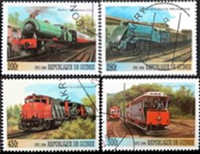 Guinea  Mi#2722 - 2223 y #2726 - 2727  1998