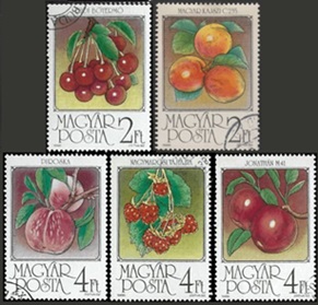 Hungria #3006 - 3010 1986