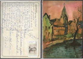 Alemania #1822 1994 Postal circulada a Lince