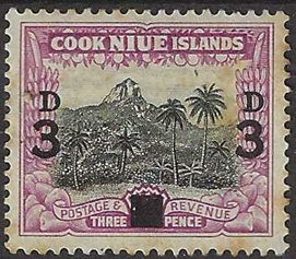 Islas Cook #115   1940 Nueva (Hinged) "Monte Ikurangi"