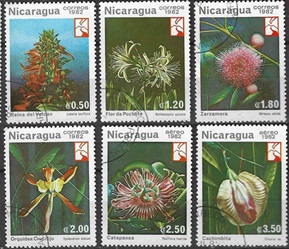 Nicaragua #1191 - 1194 y #C1031 - C1032 1982