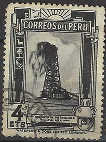 PERU #359  1937  «Pozo petrolero en Talara»