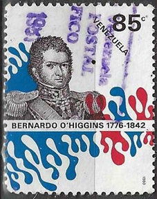 Venezuela #1233   1980  "Bernardo O'Higgins"
