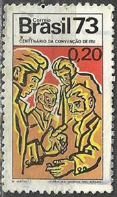 Brasil #1288  1973 "Conferencia de Itu"