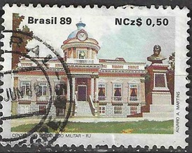 Brasil #2167 1989 "Centenario del Colegio Militar de Rio de Janeiro"