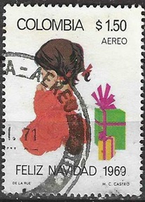 COLOMBIA #C525  1969  "Navidad"