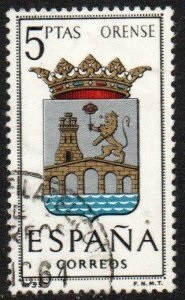 España #1079 1964 "Orense"