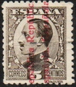 España #479 1931 "Alfonso XIII"