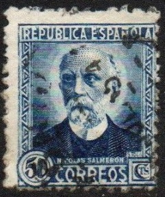 España #550 1935 "Nicolas Salmerón"