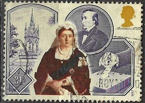 Gran Bretaña  #1190  1987 Reina Victoria, 150 años de su coronación"