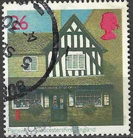 Gran Bretaña #1768 1997 "Oficina postal de Painswick"