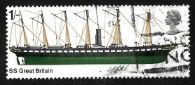 Gran Bretaña #579 1969 "S.S. Great Britain"