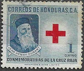 Honduras #RA5 1959 "Cruz Roja - Henry Dunant"
