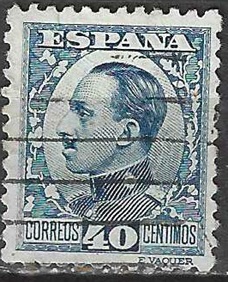 España #413 1930 Cat. $1.10 "Alfonso XIII"