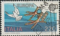 Italia #1367  1979  "Paloma - CEPT"
