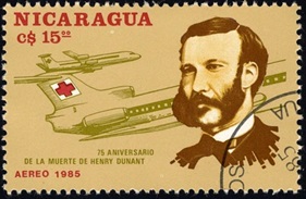 Nicaragua #C1129 1985  "Henry Dunant"