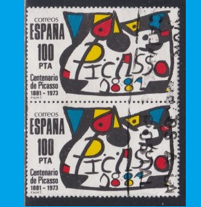 España #2230  1981  Par "Centenario del nacimiento de Picasso"