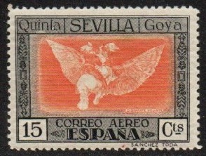 España #C19  1930  Nuevas NH "La fantasía de volar"