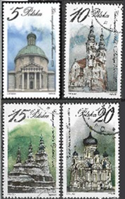 Polonia #2658 - 2661  1985  CTO "Iglesias"