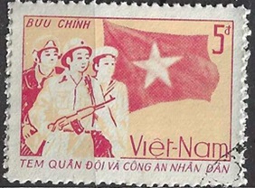 Viet Nam#M43  1987 Cat. $1.00 "Soldados"