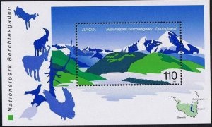 Alemania #2040 1999 H.S. Nueva Scott $1.90 "Berchtesgaden parque nacional - Europa"