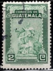 Guatemala #327  1949 "Bartolomé de las Casas"