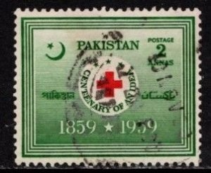 PAKISTAN #104 1959 «Centenario de la Cruz Roja»