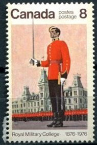 Canada #693 1976 Nueva (Hinged) "Centenario del Real Colegio Militar"