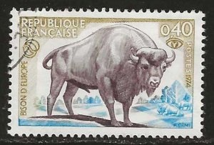 Francia #1407 1974 "Bisonte"