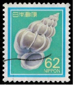 Japón #1626 1989 "Concha wentletrap"