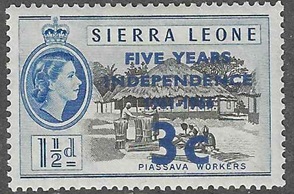 Sierra Leona #319 1966  Nueva (Hinged)