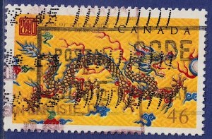 Canada #1836  2000  "Año del dragon"