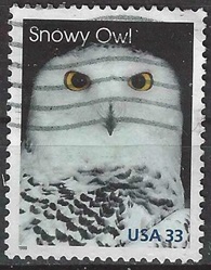 ESTADOS UNIDOS # 3290  1999 "Búho de las nieves"