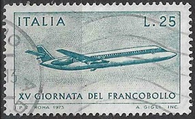 Italia #1135 1973 "Dia del sello - Caravelle"