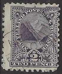 Nueva Zelanda #86 1900  Scott $0.90  "Pico Pembroke"