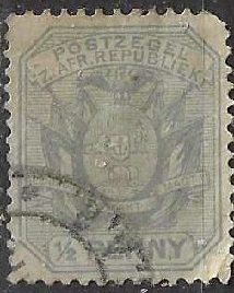 Transvaal   #148  1894 Scott $0.90  "Escudo de armas"