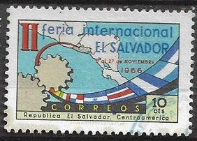 El Salvador #773 1966 "II Feria Internacional"