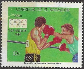 El Salvador #999 1984 "XXIII Olimpiadas de Los Ángeles"