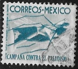 MEXICO #RA14  1939 "Lucha contra el paludismo - mosquito"
